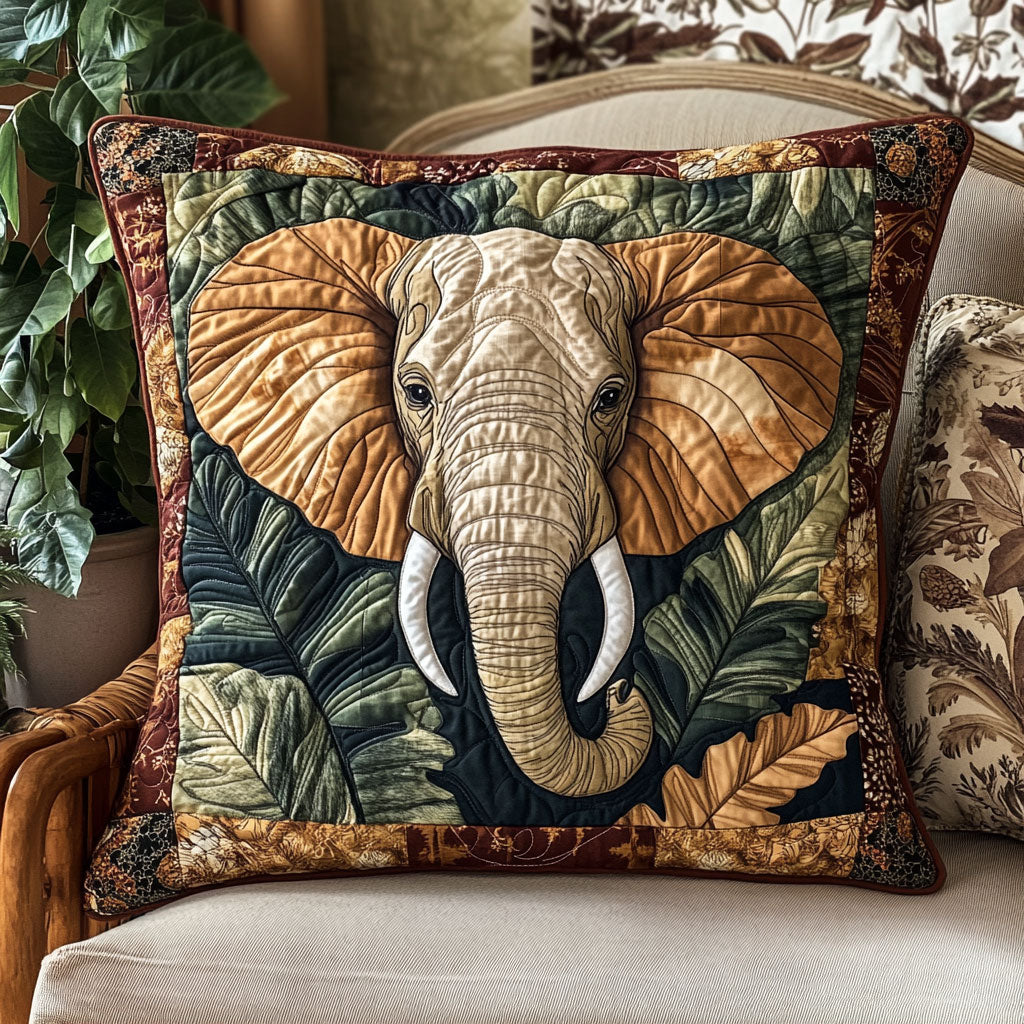 Elephant Forest CW1201020CL Quilt Pillow Case