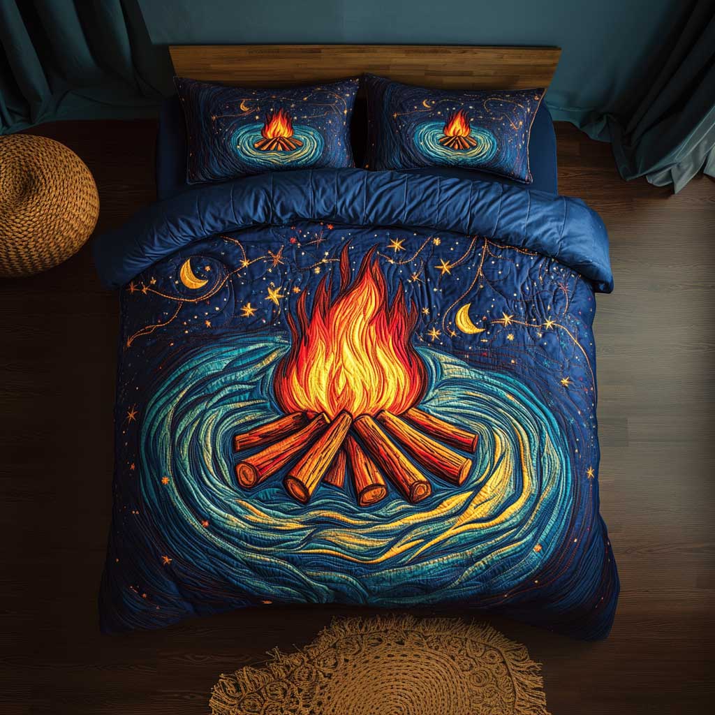 Starlit Campfire WN1202004CL Duvet Cover Set