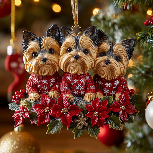 Merry Yorkshire CW2110017CL Christmas Ornament