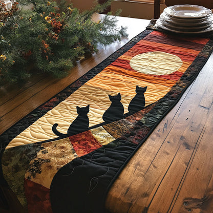 Stitching The Night WJ2307034CL Quilted Table Runner