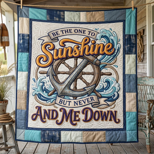 Sunshine Never Sinks WN2105019CL Quilt