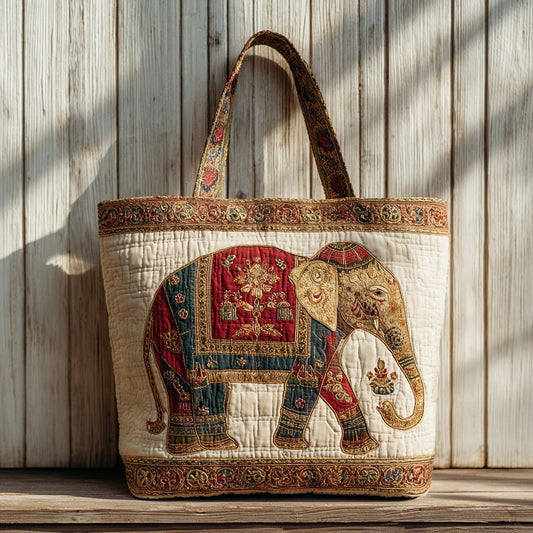 Royal Elephant XR1811012CL Quilted Tote Bag