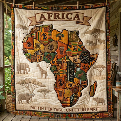 Africa Heritage Patchwork WN2404001CL Quilt