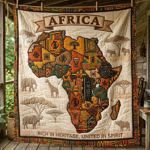 Africa Heritage Patchwork WN2404001CL Quilt