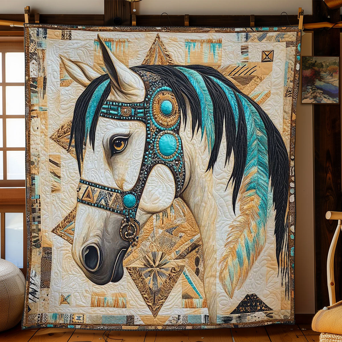 Native Horse WN2201043CL Quilt