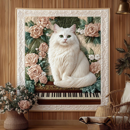 Heirloom Piano Cat KL1301049CL Quilt
