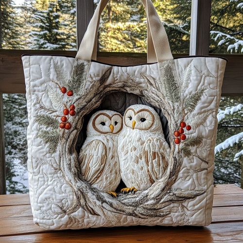 Owl Hollow CP0112215CL Quilted Tote Bag