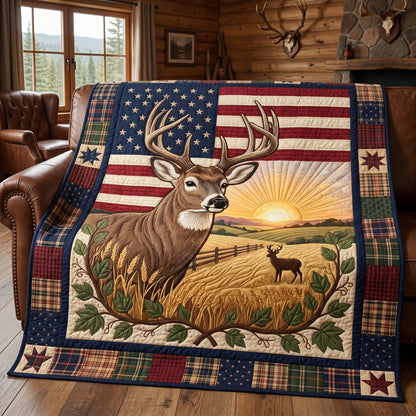 American Deer XR1604006CL Quilt