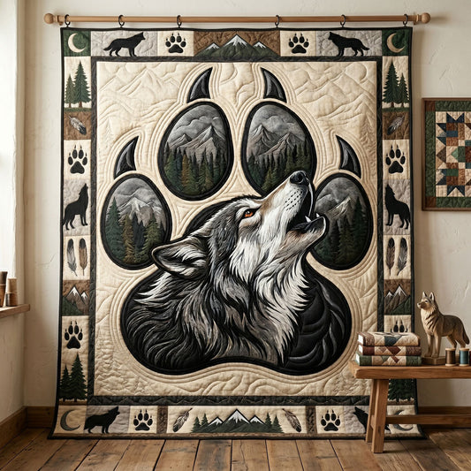 Mountain Wolf Spirit WN1706009CL Quilt