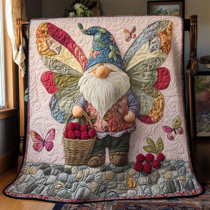 Butterfly Bliss Gnome WN0801051CL Quilt