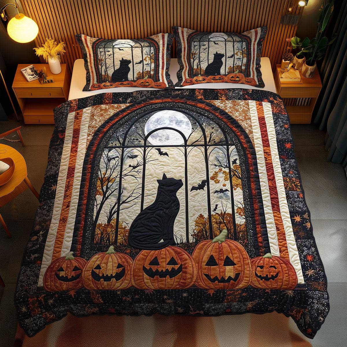 Witchy Cat Charm WN0703125CL Duvet Cover Set