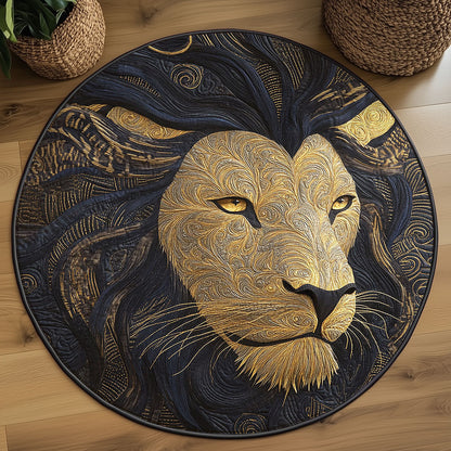 Lion Of Legacy WJ2406027CL Quilted Round Mat