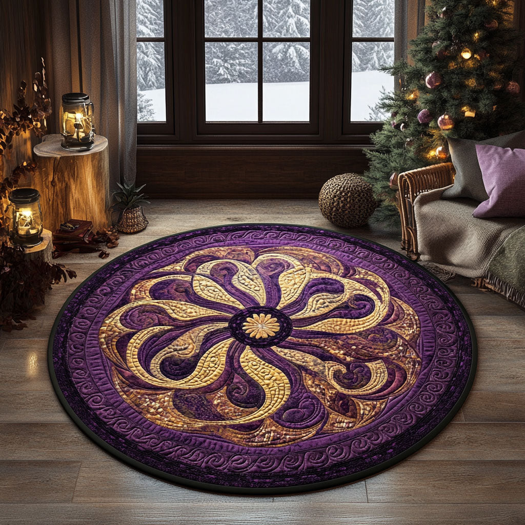 Starveil WN0707122CL Quilted Round Mat