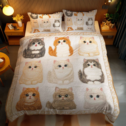 Cheerful Cat WN1303124CL Duvet Cover Set