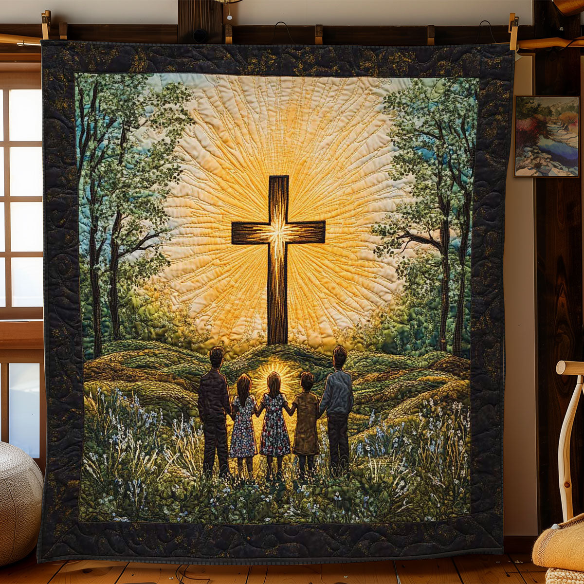 Christianity Walk in Faith WN0603030CL Quilt