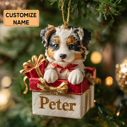 Spark Pup CP0112049CL Personalized Christmas Ornament