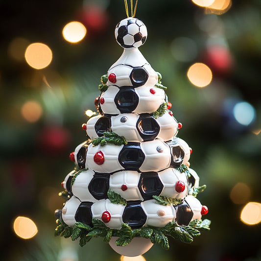 Soccer Stack CP2611132CL Christmas Ornament