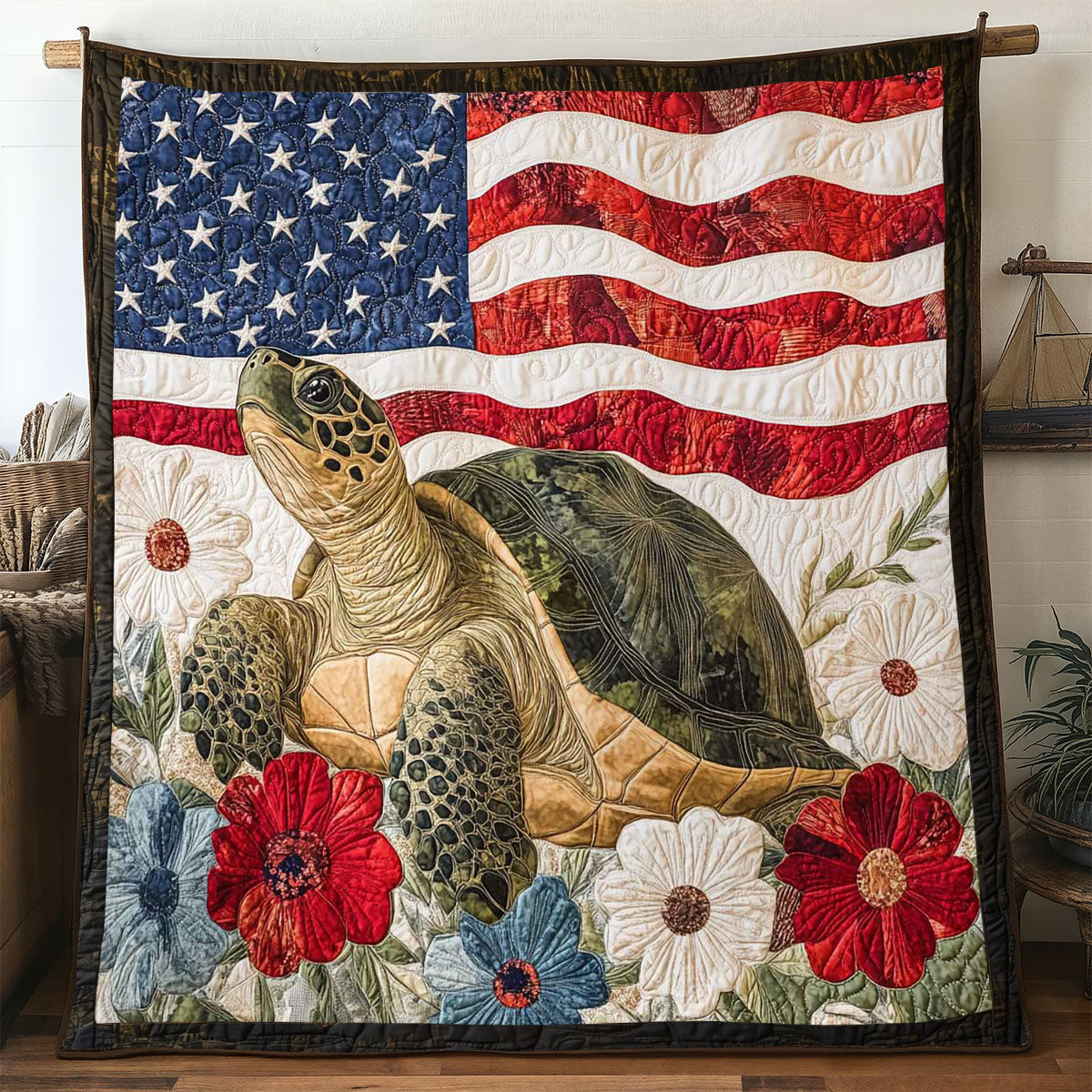 Liberty Turtle WN1604030CL Quilt