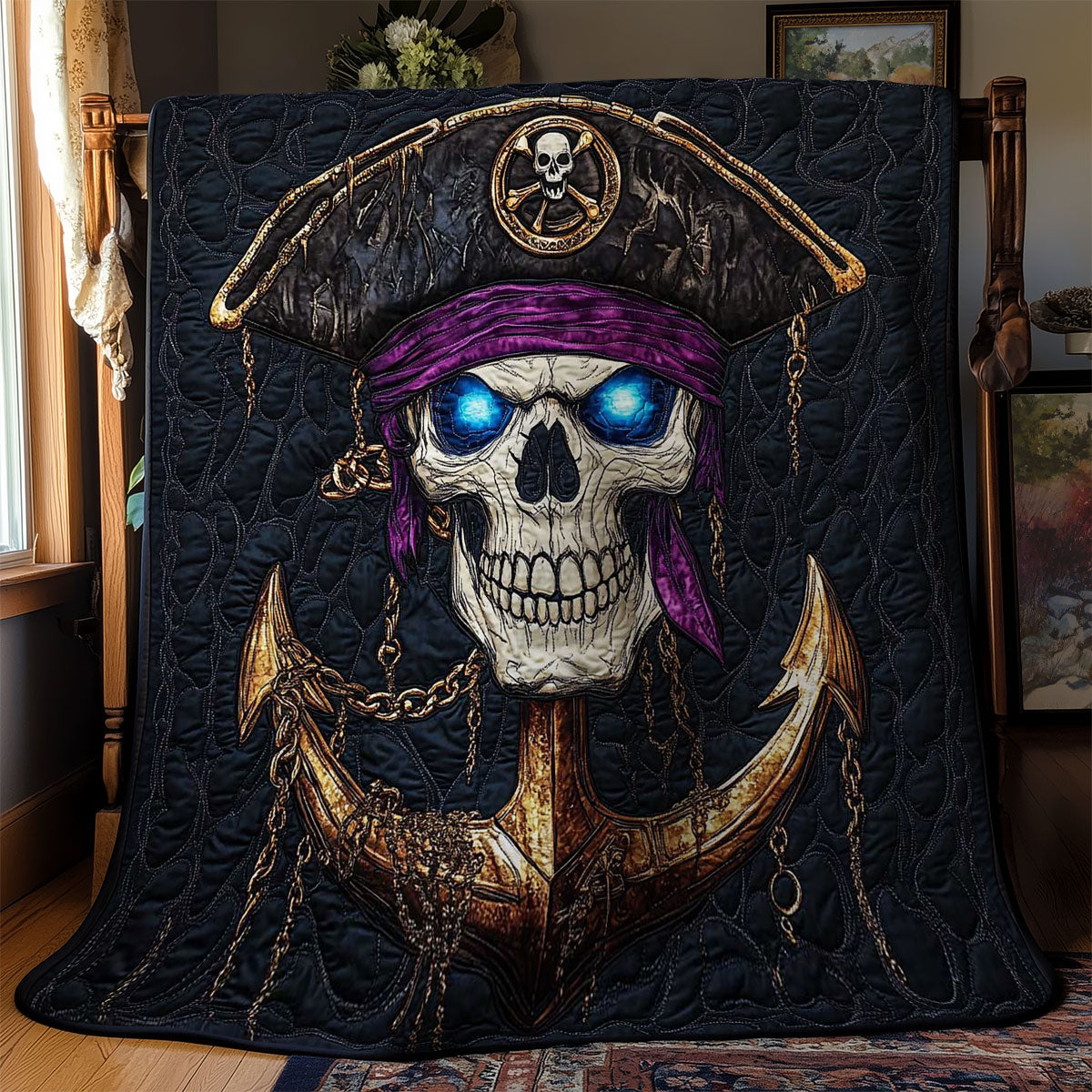 Oceanic Skull WN2301019CL Quilt