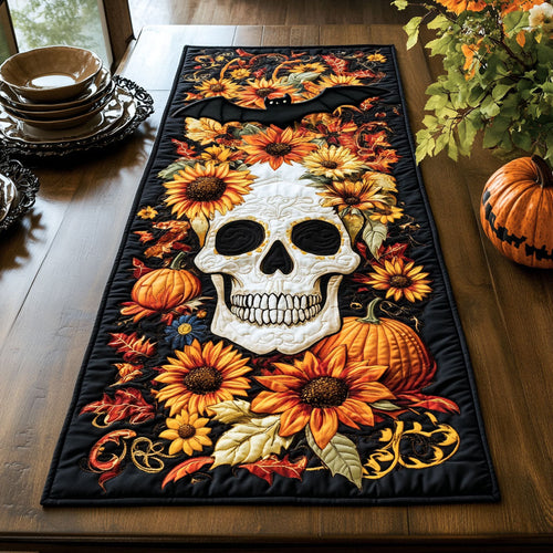Elegy In Bloom WJ2607033CL Quilted Table Runner