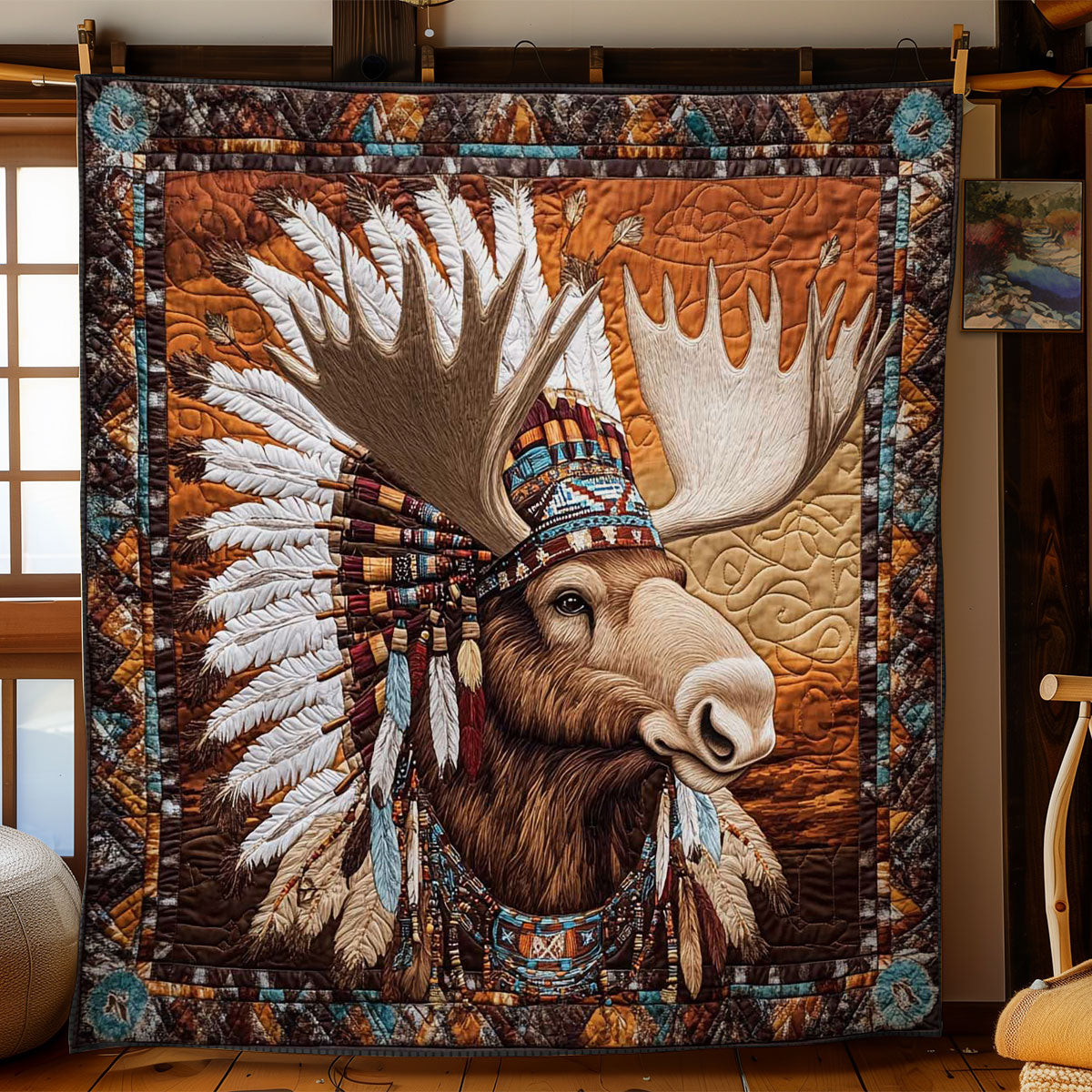 Mystic Moose WN1102035CL Quilt