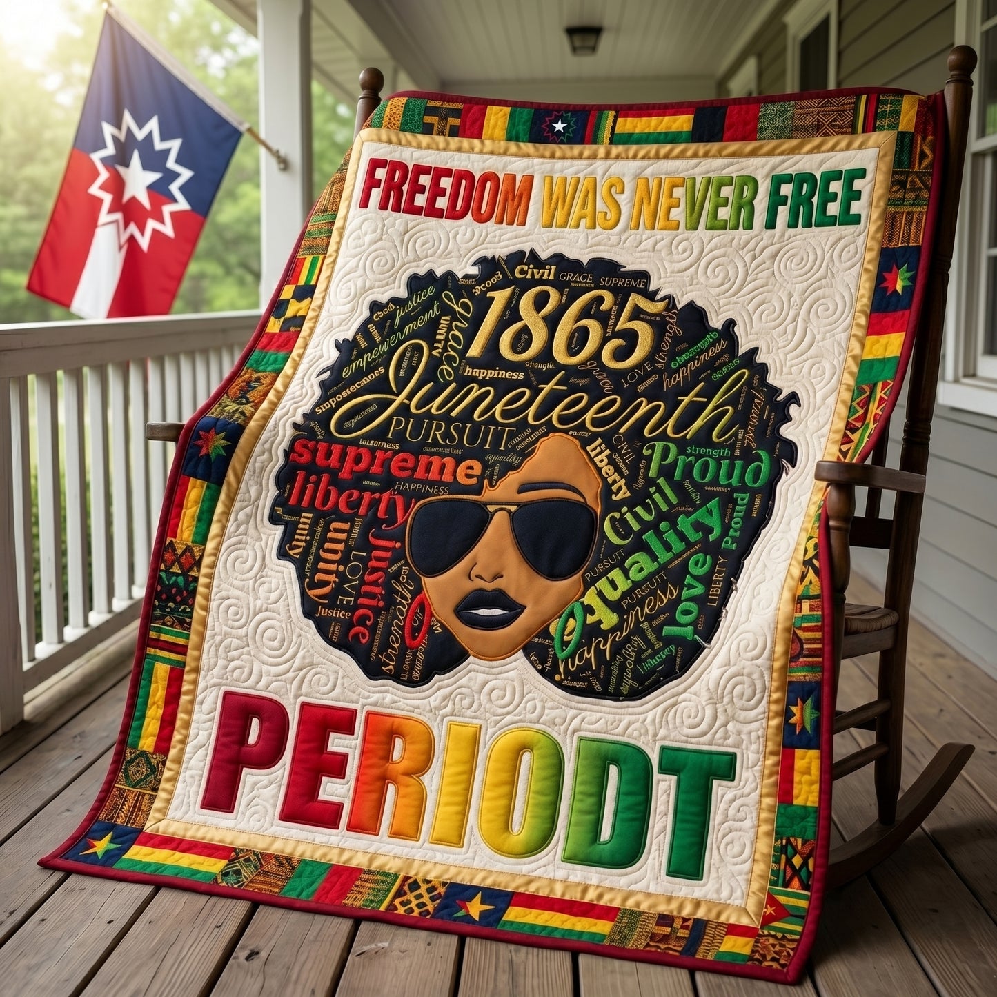 Freedom Was Never Free XR1404007CL Quilt