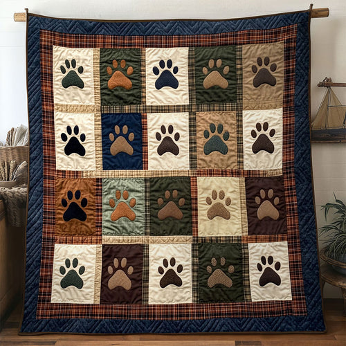 Dog Paw Cozy WN1201012CL Quilt