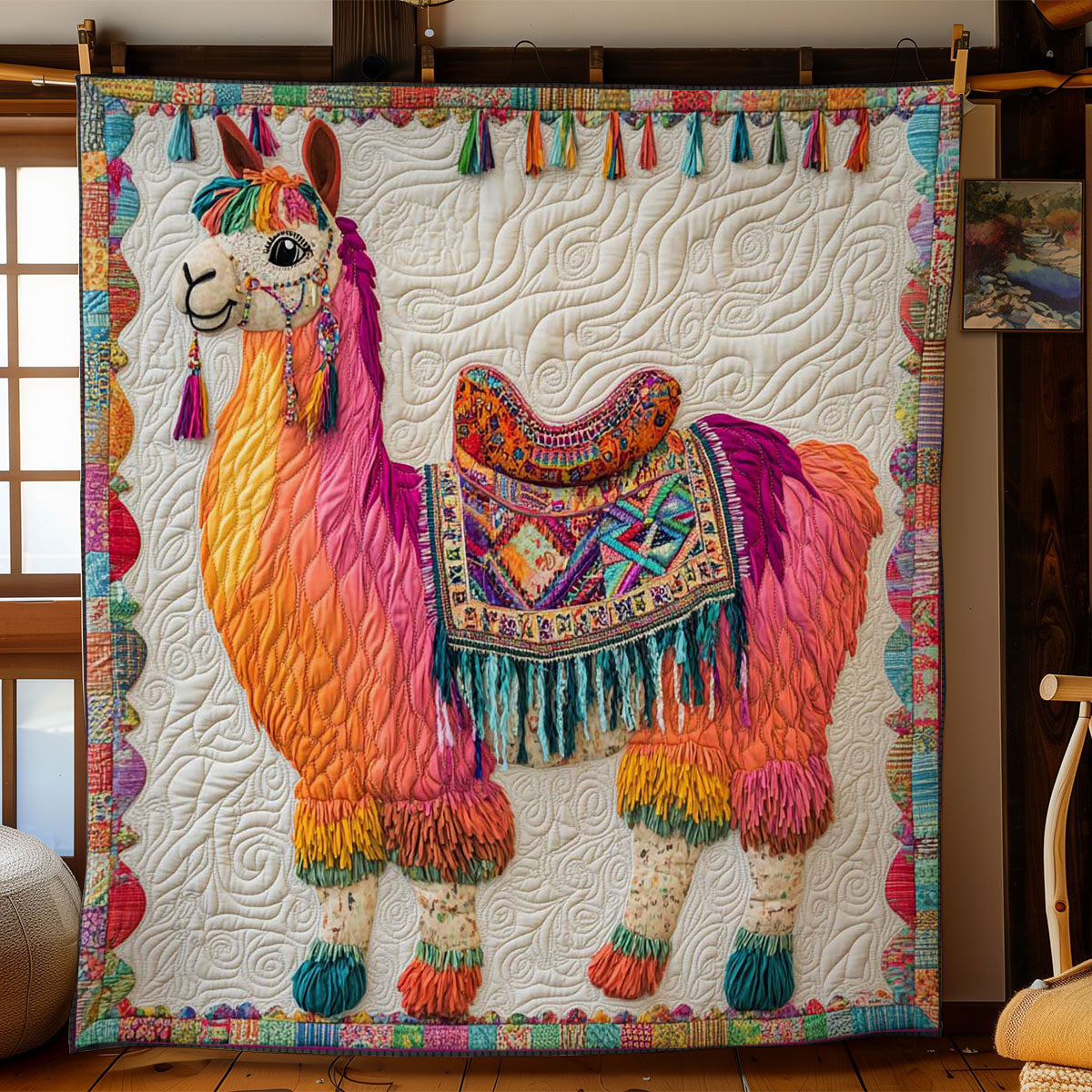 Colorful Llama Bliss WN2101006CL Quilt