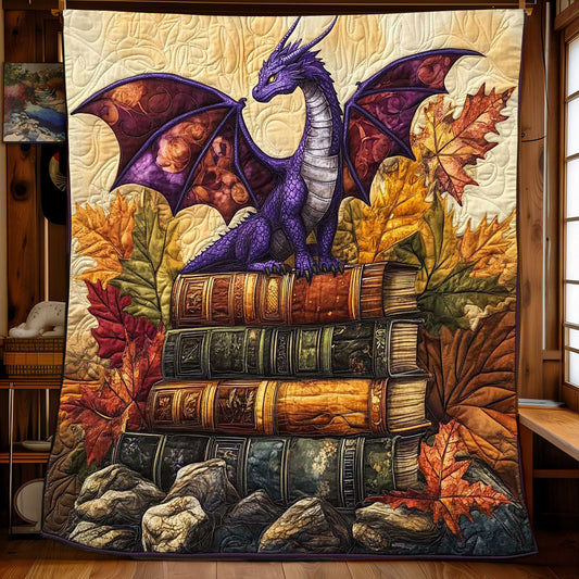 Haven Booklish Dragon WP0802012CL Quilt