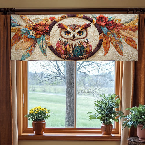 Native Owl WJ2705028CL Quilted Valance