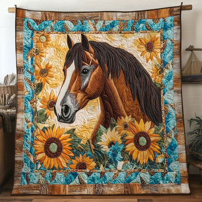 Horse Quiet Strength WN1201054CL Quilt