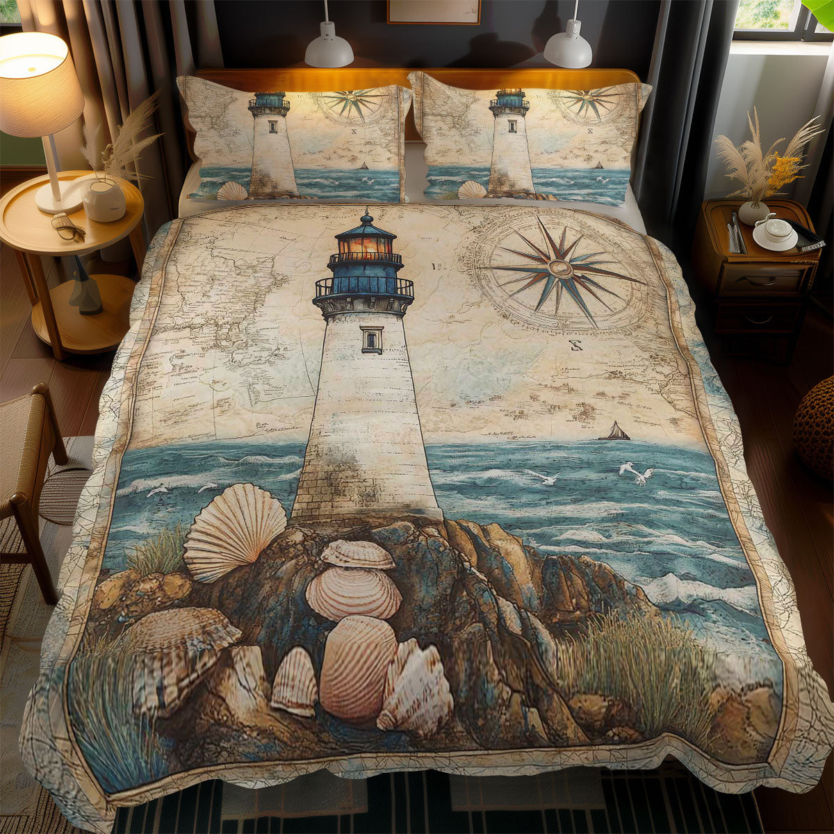 Timeless Lighthouse WN0502098CL Duvet Cover Set