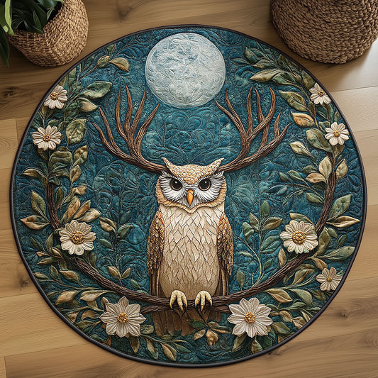 Quiet Grove Keeper WJ1006044CL Quilted Round Mat