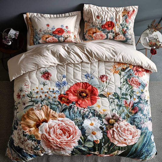 Serene Flower WN0803020CL Duvet Cover Set