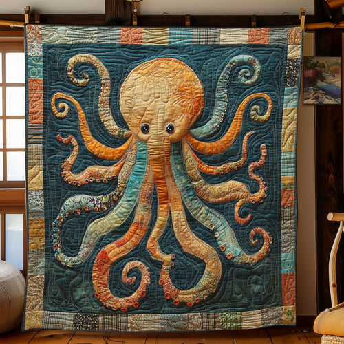 Faded Patchwork Octopus WJ0901044CL Quilt