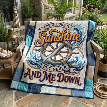 Sunshine Never Sinks WN2105019CL Quilt