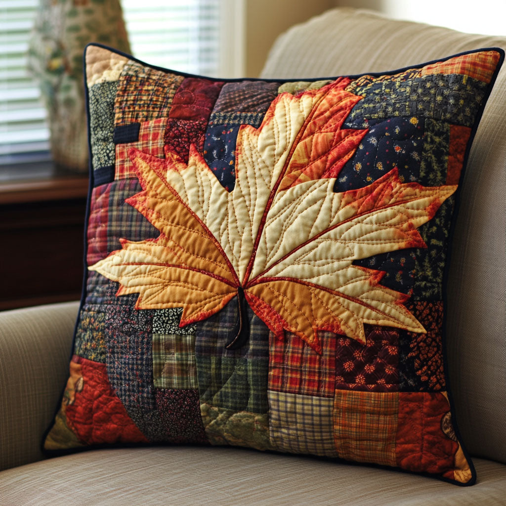Falling Gold WJ1110041CL Quilt Pillow Case