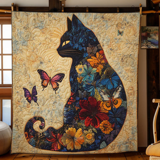 Blooming Cat WN0302034CL Quilt