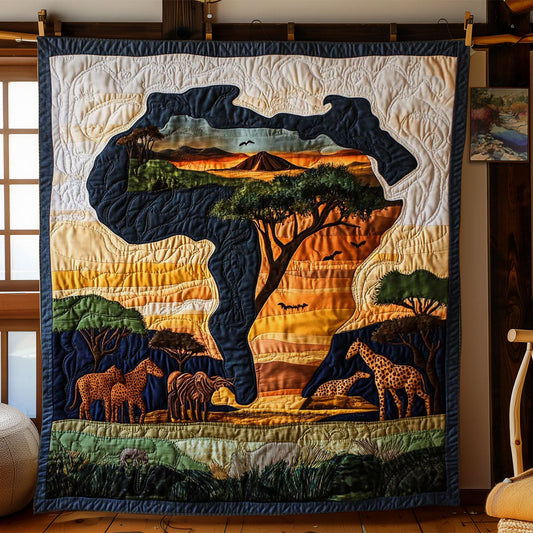 Wild African WN0403022CL Quilt