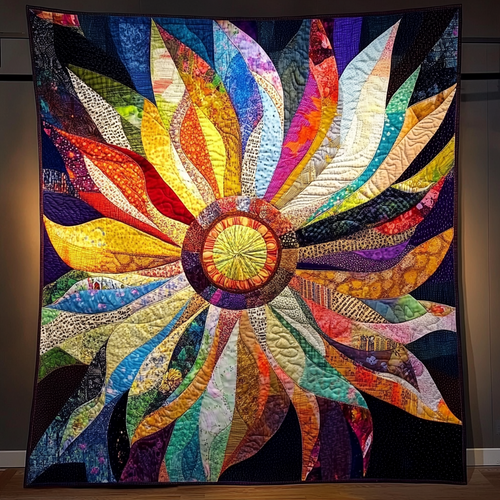 Majestic Flower XR0601011CL Quilt