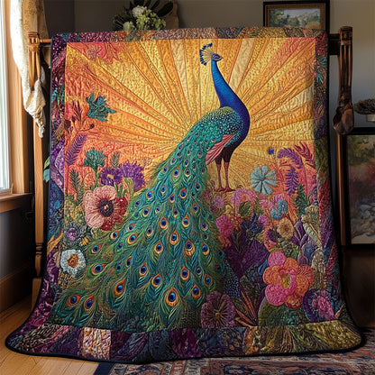 Peacock Symphony WN1102015CL Quilt