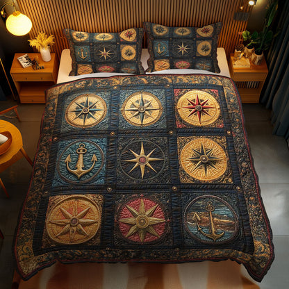 Ancient Compass WN0602054CL Duvet Cover Set