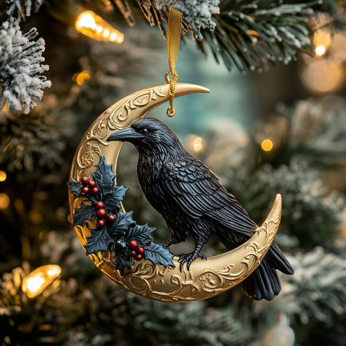 Moon Raven CP2711003CL Christmas Ornament