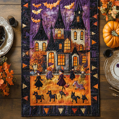 Castle Of Spells WN0108005CL Quilted Table Runner