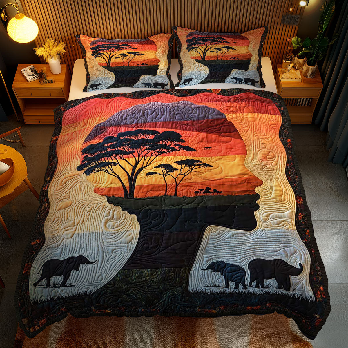 African Sunset WN0303082CL Duvet Cover Set