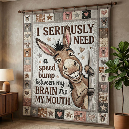 Funny Donkey WN0904022CL Quilt