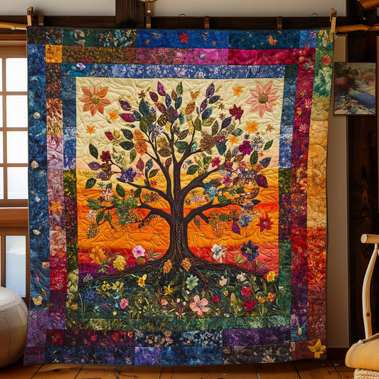 Blooming Tree Of Life WN0301002CL Quilt