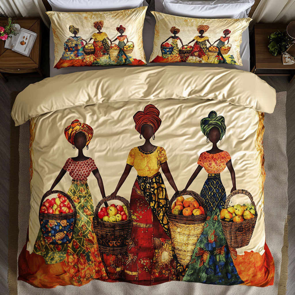 African Women Heritage WN0701014CL Duvet Cover Set