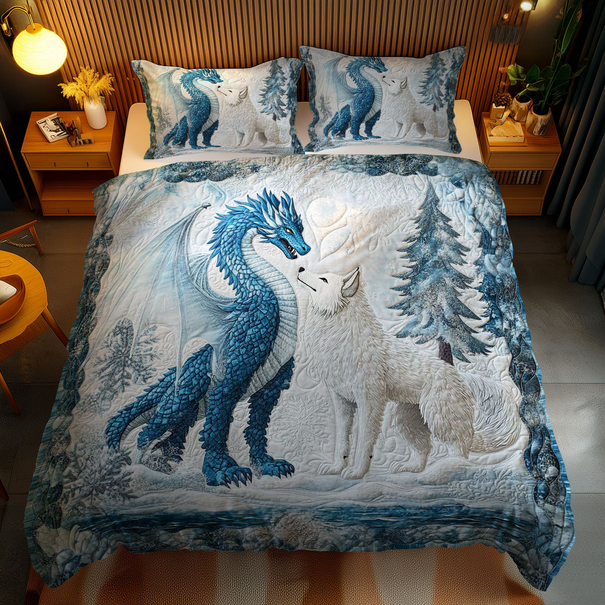 Mystic Dragon WN0303094CL Duvet Cover Set