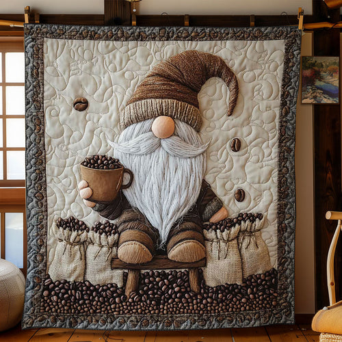 Morning Brew Gnome WN0503060CL Quilt